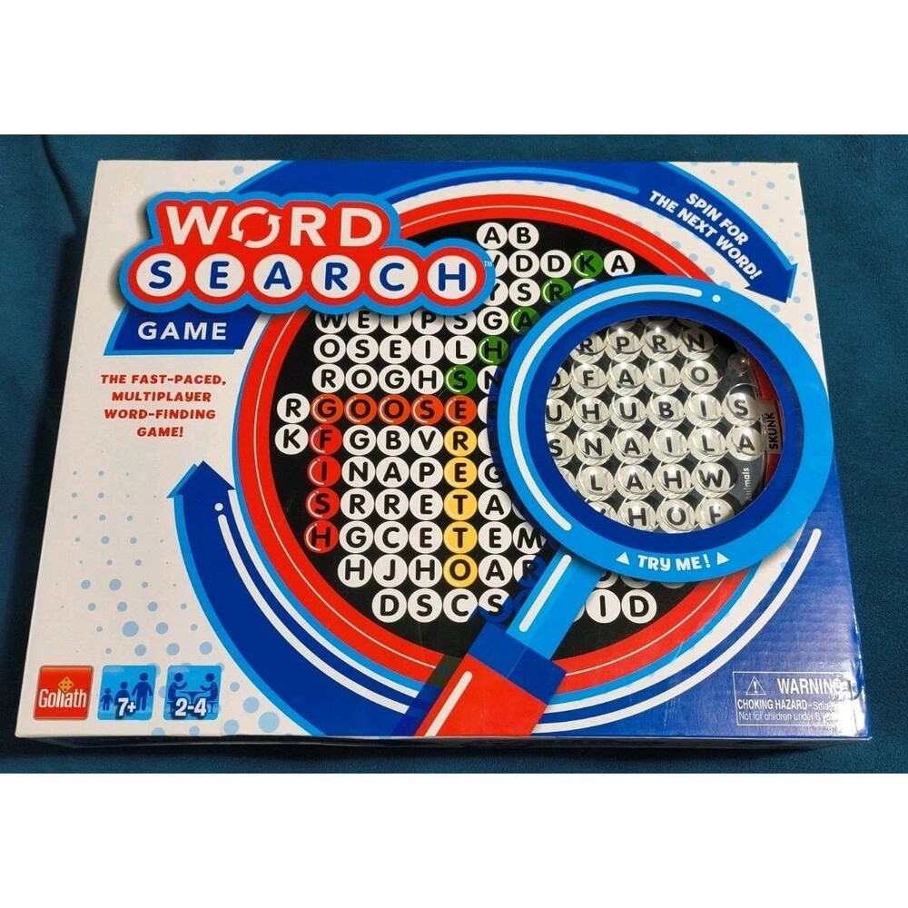 2018 Word SearchGame Multiplayer Word Finding Game By Goliath Games NIB